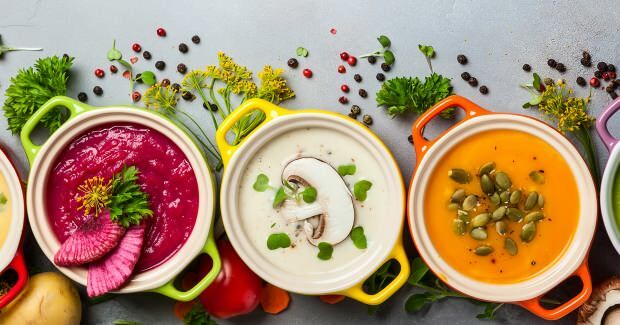 Рецепта за диетична зеленчукова супа
