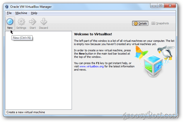 Прозорец за настройки на VirtualBox 8