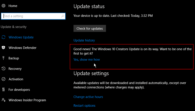 Windows 10 Creators актуализират Insider Build 15058 за компютър, наличен сега