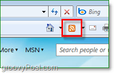 как да се абонирам за rss актуализации на Internet Explorer от Windows Live