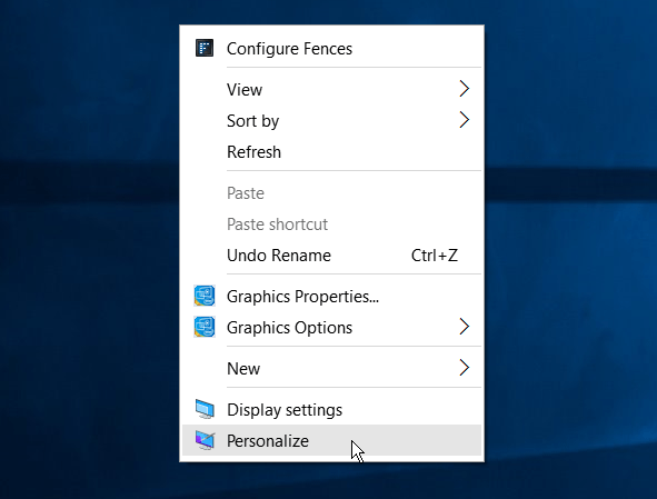Персонализиране на Windows 10