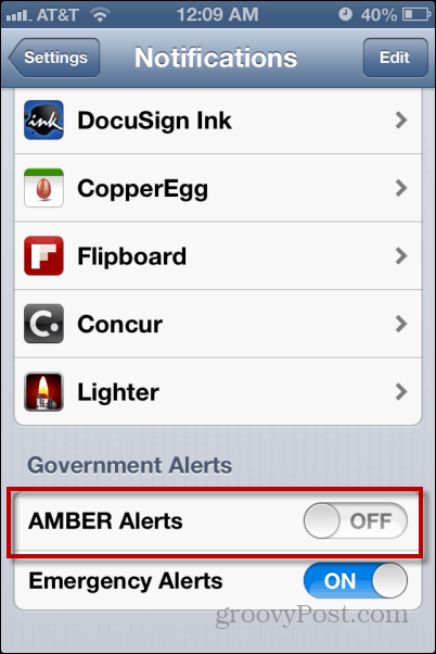Как да изключите AMBER предупреждения на iPhone