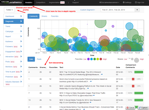 truesocialmetrics twitter диагностика