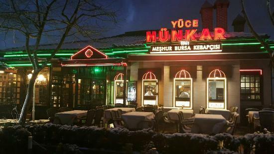Известен ресторант "Бурса кебап" Supreme Hünkar