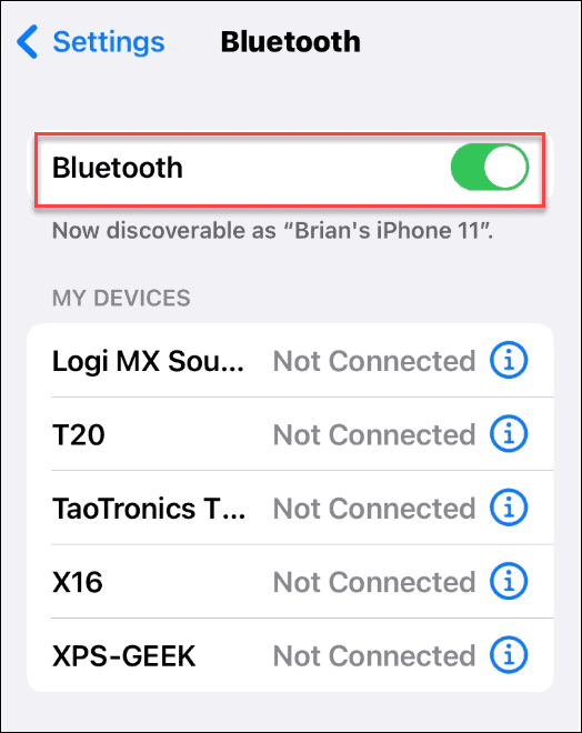 bluetooth споделя wi-fi парола на iPhone