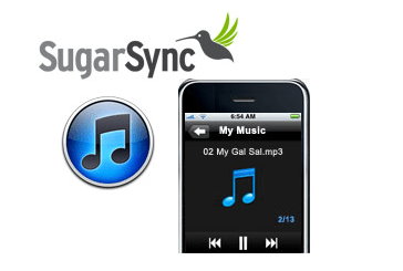 SugarSync + iTunes и iPhone