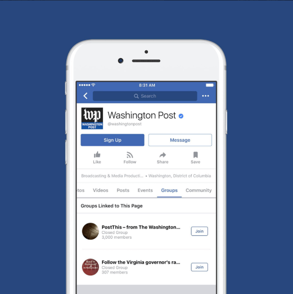 Facebook обяви, че „Групи за страници“ вече е достъпна по целия свят.