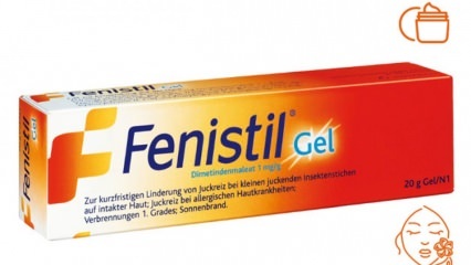 Какво е Фенистил гел? Какво прави Fenistil Gel? Как се прилага Fenistil Gel върху лицето?