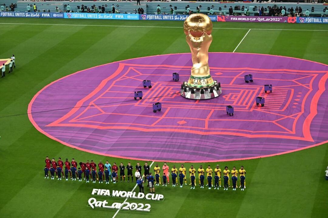 Споделяне на Световното първенство по футбол 2022 от Емине Ердоган!