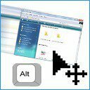 Как да плъзнете Windows наоколо с помощта на клавиша Alt
