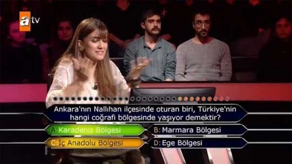 Въпрос в Анкара, който бележи кой иска да стане милионер!