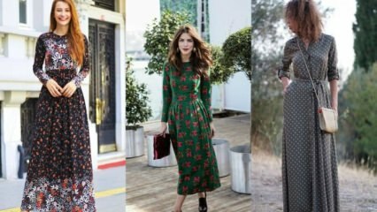 3 различни комбинации с моделните модели на рокли на сезона
