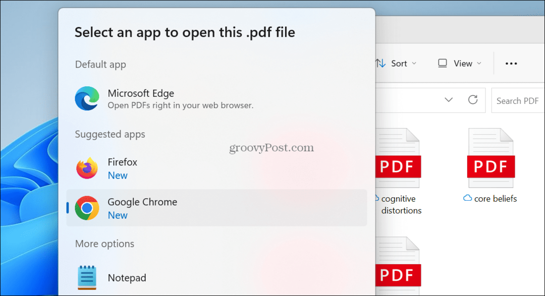 PDF Viewer по подразбиране в Windows 11