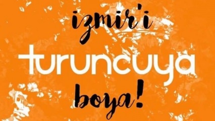 Кампания „Бояди Измир в оранжево“
