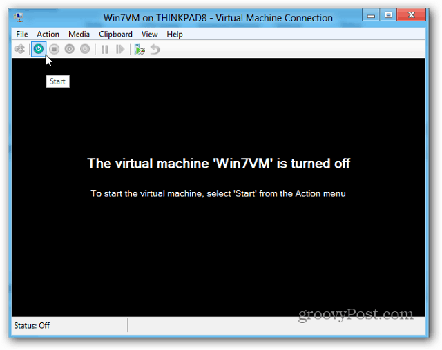 Създайте виртуална машина с Hyper-V в Windows 8