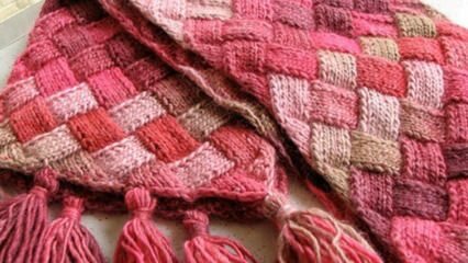 Най-лесен стил за плетене: Практическо изработване на плетене с кръстосана лента