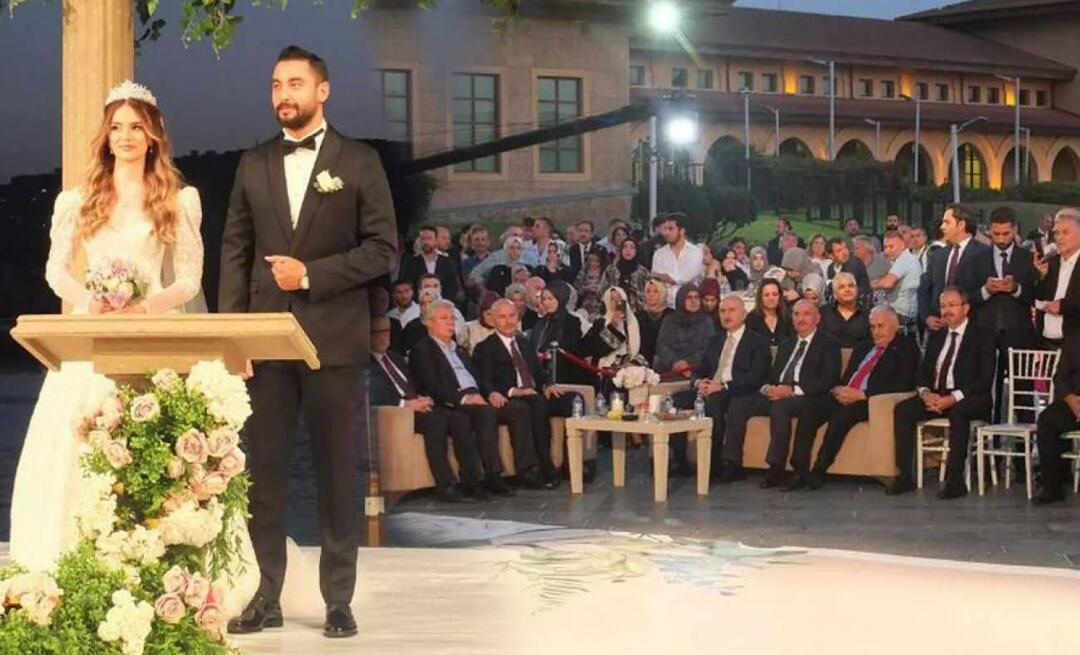 Feyza Başalan и Çağatay Karataş се ожениха! Политици се стекоха на сватбата
