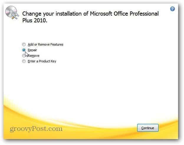 Microsoft Office: Диагностицирайте проблеми и поправете програми, които катастрофират