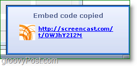 URL адресът на изображението се записва автоматично в клипборда за лесно поставяне.