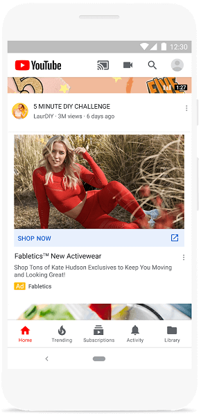 Google обяви Discovery Ads, които позволяват на търговците да пускат реклами в YouTube, Gmail и Discover, като използват само изображения.