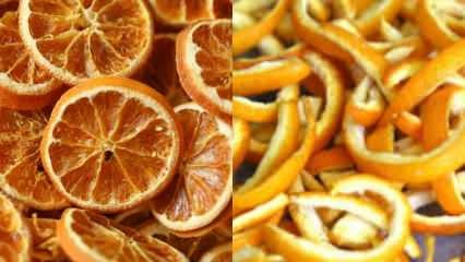 Как се суши портокалът? Методи за сушене на зеленчуци и плодове у дома