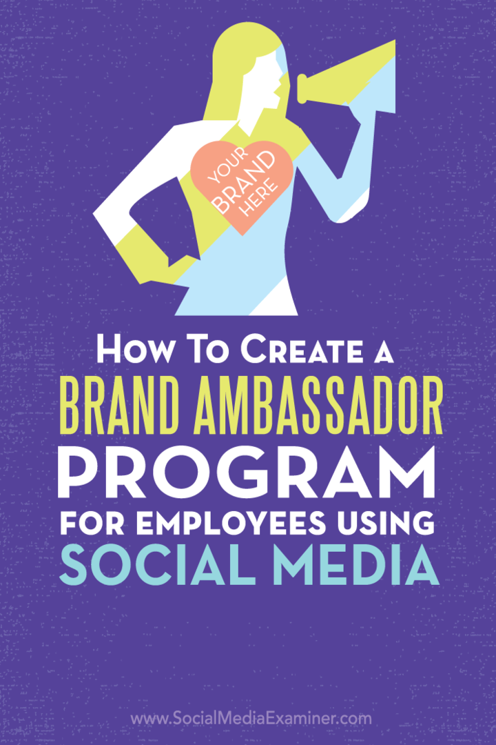 Как да създадем програма за посланик на марка за служители, използващи социални медии: Проверка на социалните медии