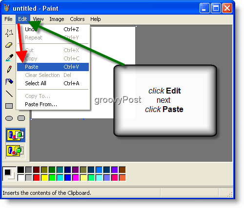 Направете екранна снимка в Windows XP