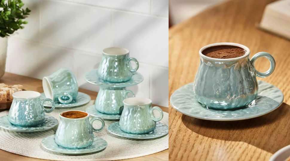 Emsan Teşvikiye Комплект чаши за кафе от 12 части