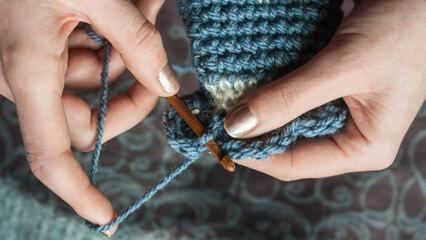 Как да започнете плетене? Лесен метод на зашиване