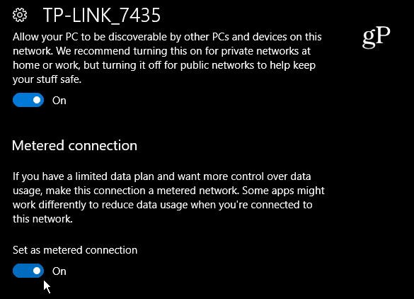 Задайте Windows 10 Ethernet дозирана връзка