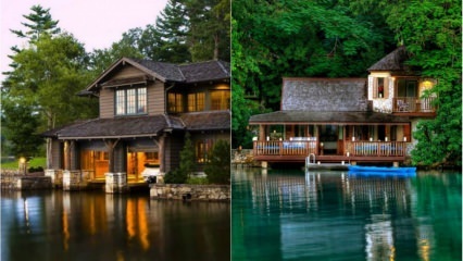 Най-красивите езерни къщи в света
