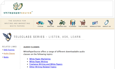 бели книги източник аудио класове