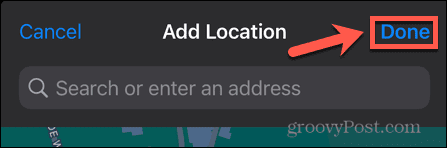 iphone добави местоположение