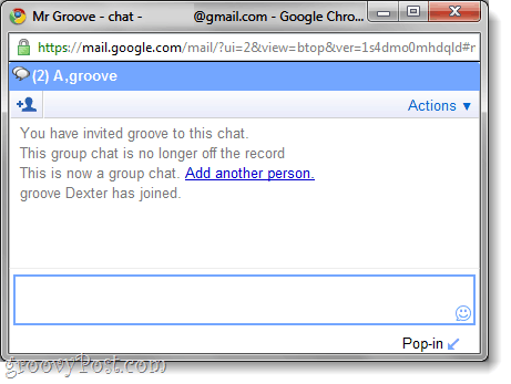 групов чат в gmail чат