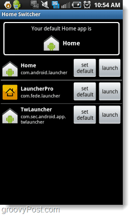 приложение за домашен превключвател за android