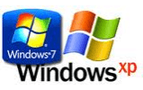 Windows Xp и Windows 7 лога