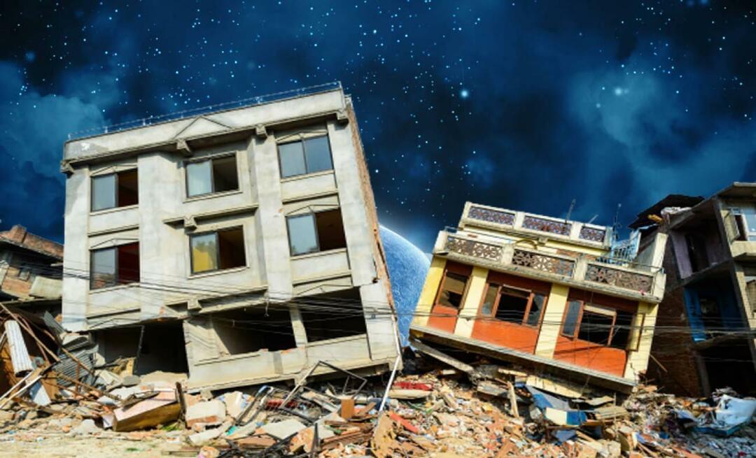 Какво означава да сънуваш земетресение? Какво означава земетресение и трус насън?