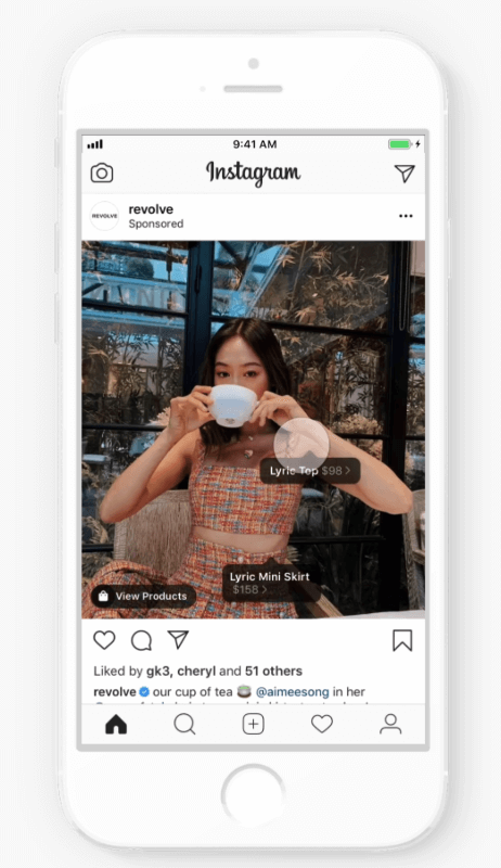 Instagram тества способността на бизнеса да пуска органични публикации за пазаруване като реклами в Ads Manager.