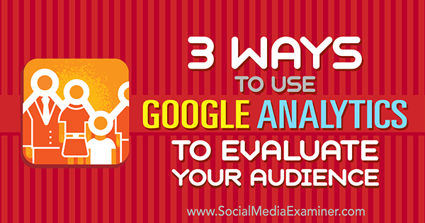 използвайте Google Analytics за изследване на аудиторията в социалните медии