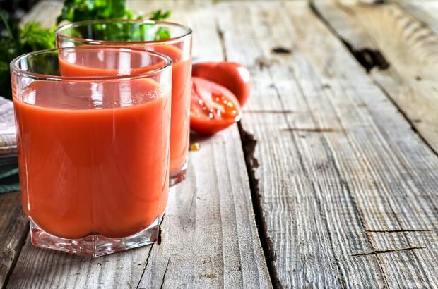 рецепта за доматен сок