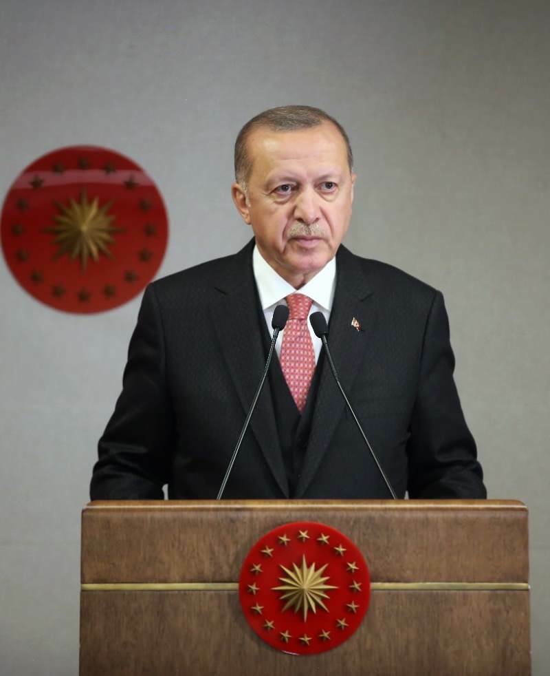 председателят Ердоган говори след заседанието на кабинета