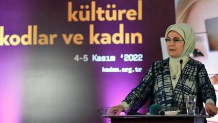 Емине Ердоган е 5-ият президент на KADEM. Международна среща на върха на жените и правосъдието