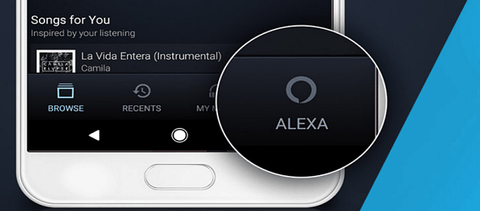 alexa amazon мобилно приложение за музика