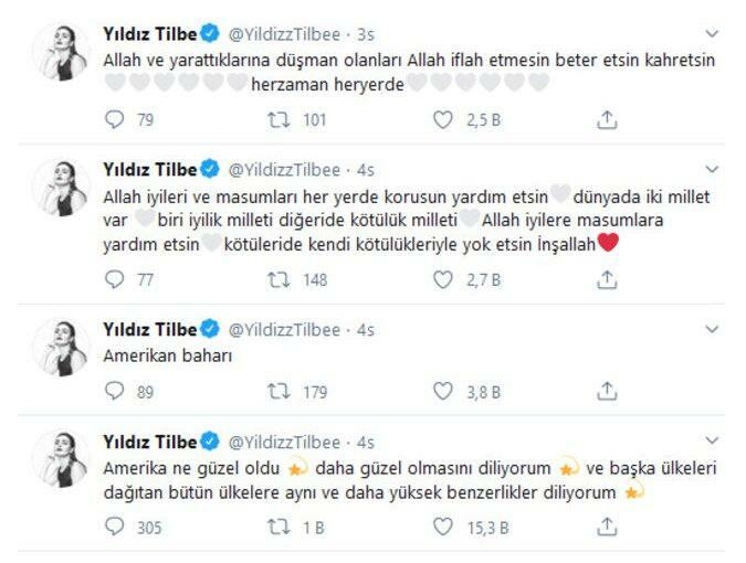 Реакция на САЩ от Yıldız Tilbe! "Дано Бог да се притеснява, по дяволите"