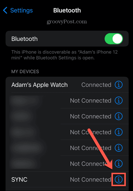 iphone bluetooth информация