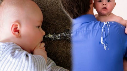 Най-честите причини за повръщане при бебета! Какво е добро за повръщане при бебета?