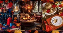 Кои са декоративните продукти, подходящи за есента? Как трябва да бъде есенната украса?