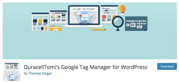 Крис препоръчва приставката Google Tag Manager за WordPress на DuracellTomi.