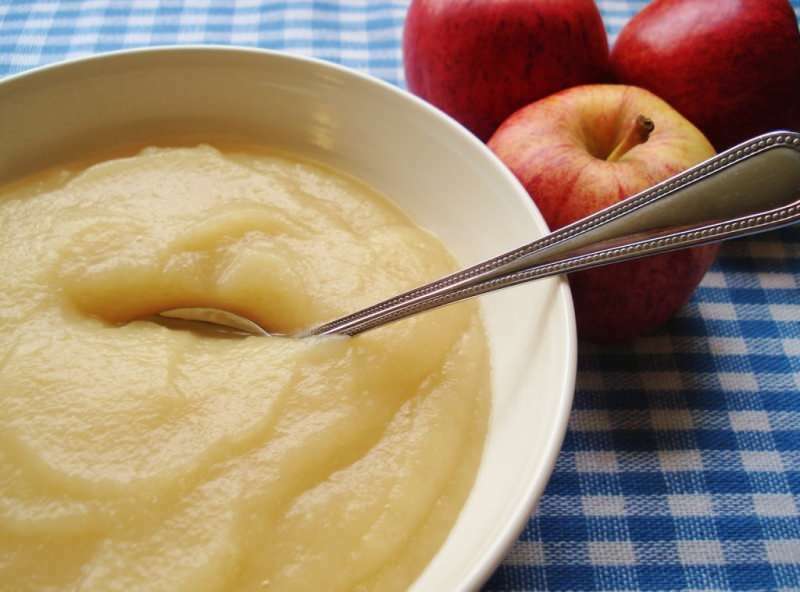 Рецепта за ябълково пюре за бебета