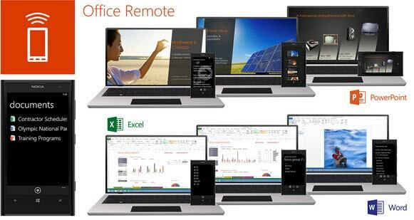 Контролирайте своите презентации и други офис документи с Office Remote